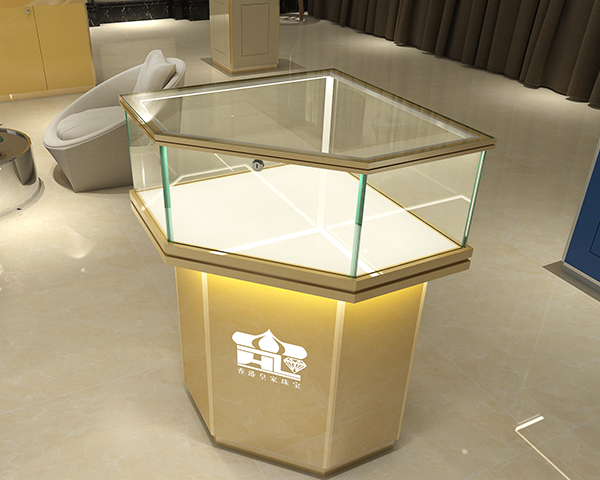珠寶首飾轉(zhuǎn)角展柜柜臺A款