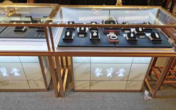 玻璃珠寶展柜,鴻鈦珠寶展柜廠(chǎng)家