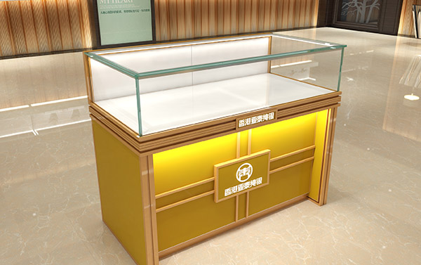 玻璃珠寶展示柜臺(tái)的造型應(yīng)用